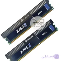 رم DDR3 کورسیر CMX16GX3M4A1600C9 ظرفیت (2*2)4GB استوک