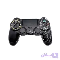 دسته بازی PS4 مدل DualShock 4 طرح Black Chains زنجیر