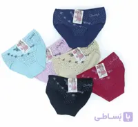 شورت زنانه نخی (پنبه‌ای) طرح گل | پوشش کامل و راحت
