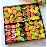 قندرنگی میوه ای فانتزی تزیینی پاییزی۴۳۰گرمی سیسی