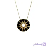 N298 گردنبند خورشید (مشکی)