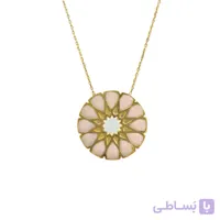 N298 گردنبند خورشید (صورتی)