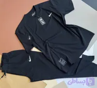 ست تیشرت و شلوار راحتی مردانه (تیشرت پنبه ماکان + شلوار کج‌راه)