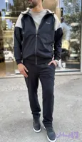 ست سویشرت کلاه‌دار و شلوار مردانه راسته برند هیراد