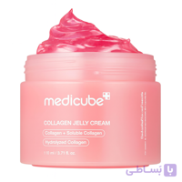 کرم ژلی کلاژن مدیکیوب مدل Collagen Jelly Cream آبرسان و سفت‌کننده پوست 110 میل