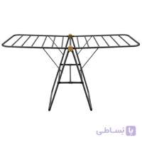 بند رخت تاشو مشکی مناسب آپارتمان