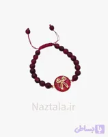 دستبند ورق طلا طرح پاپیون
