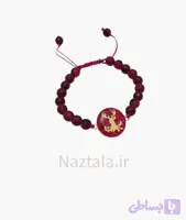 دستبند ورق طلا طرح گوزن