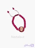 دستبند ورق طلا طرح گل نرگس