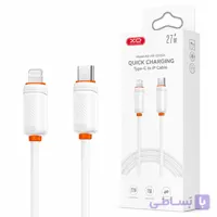 کابل شارژ تایپ سی به لایتنینگ ایکس او مدل XO NB-Q302A مشکی طول 1 متر