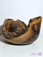 ست پذیرایی چوبی (میوه و آجیل خوری) با چوب گردو