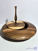 شکلات خوری گردو دو رنگ (یک تکه)