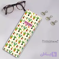 دفترچه یادداشت مستر راد مدل to do list طرح جدید کاکتوس مدل پالت کد pallet 1578 هفت رنگ