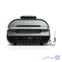 سرخ‌کن و گریل نینجا مدل AG551 | ترکیب سرخ‌کن بدون روغن و گریل هوشمند با فناوری Smart Cook