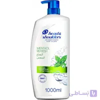 شامپو ضد شوره نعنای منتول ریفرش مدل 1 لیتر پمپی Menthol Fresh(اصل)