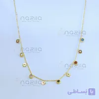 گردنبند روشنا رنگین کمان