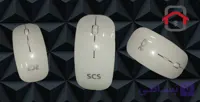 ماوس بی سیم رنگ سفید SCS