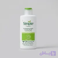 کرم آبرسان سیمپل مدل Light مناسب انواع پوست حجم 125 میلی‌لیتر