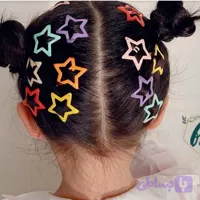 گیره سر تق تقی ستاره جفتی کد 10