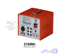 پاور استیشن قابل حمل مدل SPG2160512-02 برند متیتکس 216 وات ساعت
