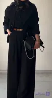 ست کت و شلوار زنانه Noctis جنس کرپ مناسب مهمانی و روزمره