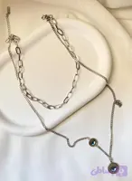 گردنبند‌دو‌لاینه چشم نظر