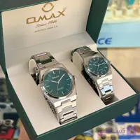 ساعت مچی ست زنانه و مردانه اماکس Omax بند فلز |اورجینال اوماکس