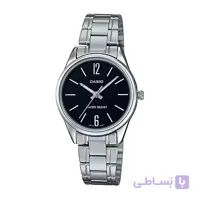 ساعت مچی زنانه Casio (کاسیو) بند فلز مدل LTP-V005D-1B | اورجینال