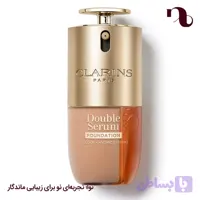 کرم پودر double serum کلارنس