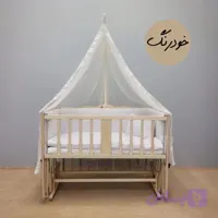 تخت و گهواره کنار مادر دوقلو