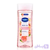 روغن بدن وازلین مدل Peach Vitamin B3 Healthy Even Tone حجم 200 میلی‌ لیتر
