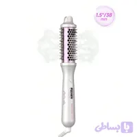 برس گرد بخاردار هیدراشات شیگلم سایز 38 میلی متر | SHEGLAM Hydra Shot Steam Blowout Brush Pro 1.5″/38mm EU Plug