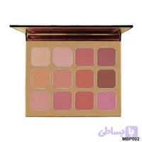 پالت رژگونه ۱۲ رنگ MBP002 کارکتر | Character Majestic Blush Palette 12 Shades MBP002