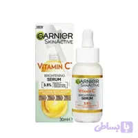 سرم روشن کننده ویتامین C گارنیر مدل Skin Active Brightening Serum حجم 30 میل | Garnier