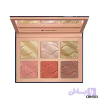 پالت رژگونه و هایلایتر کارکتر مدل Glow & Blush کد CBH003