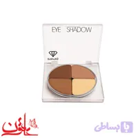 سایه چشم سالوته پرو شماره 601 مدل کریستالی (پالت ۴ رنگ مات)