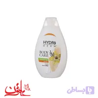 شامپو بدن کرمی هیدرودرم با رایحه وانیل و روغن آرگان حجم 500 میلی‌لیتر