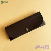 کیف چرمی مغار و چاقوی چوب تراشی