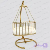 گهواره کودک نینیسا آبکاری