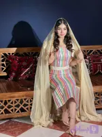 پیراهن مدل رنگین کمان کد100309