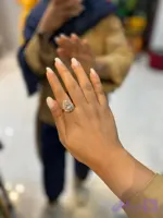 انگشتر کلاسیک الماس کد 00345