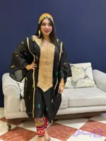 لباس شیلا گل پنبه ایی725
