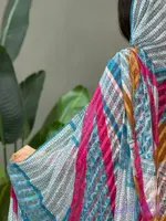 چادر بندری حریر نگینی 005