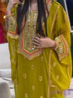 پیراهن سنتی زنانه مدل جاسکی بلند کد2907
