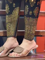 شلوار بندری چرخی مدل خوس دوزی کد030514
