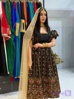 نیم تنه دامن مدل طاووس کد 3008