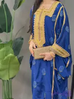 پیراهن زنانه جاسکی طرح ملیله کد 30258