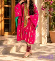 پیراهن سنتی زنانه مدل شیلا کوتاه کد 1155