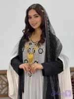 دو تیکه سنگ دوزی مدل نسترن 100367