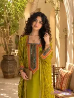 پیراهن سنتی زنانه مدل جاسکی بلند کد20031